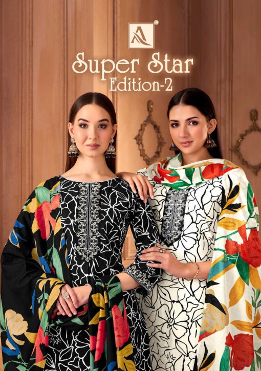 Alok Super Star Vol 2 Cotton Salwar Suit Catalog 6 Pcs 1 510x725 - Alok Super Star Vol 2 Cotton Salwar Suit Catalog 6 Pcs