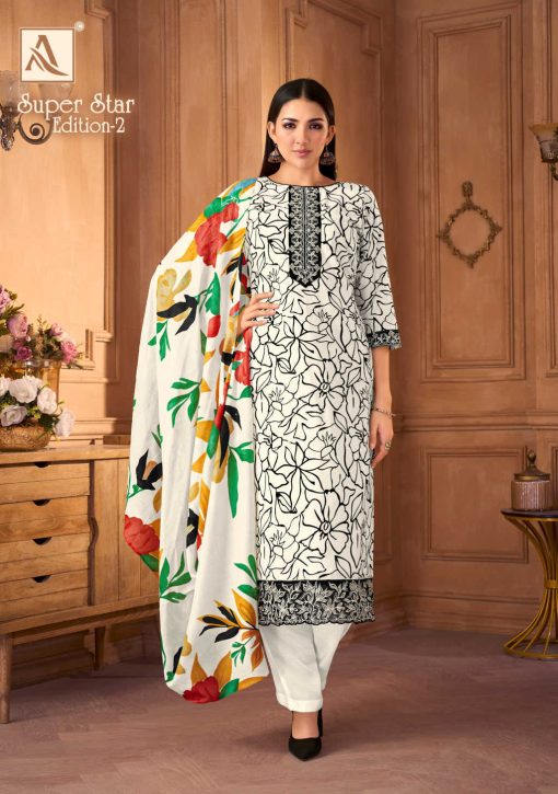 Alok Super Star Vol 2 Cotton Salwar Suit Catalog 6 Pcs 12 510x725 - Alok Super Star Vol 2 Cotton Salwar Suit Catalog 6 Pcs