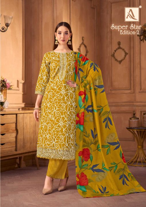 Alok Super Star Vol 2 Cotton Salwar Suit Catalog 6 Pcs 15 510x725 - Alok Super Star Vol 2 Cotton Salwar Suit Catalog 6 Pcs