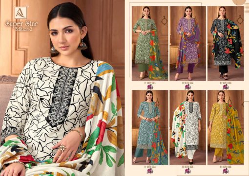 Alok Super Star Vol 2 Cotton Salwar Suit Catalog 6 Pcs 18 510x362 - Alok Super Star Vol 2 Cotton Salwar Suit Catalog 6 Pcs