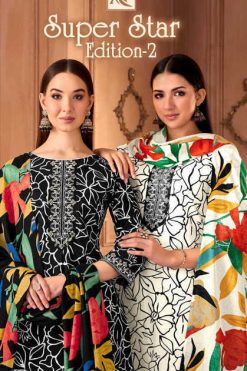 Alok Super Star Vol 2 Cotton Salwar Suit Catalog 6 Pcs