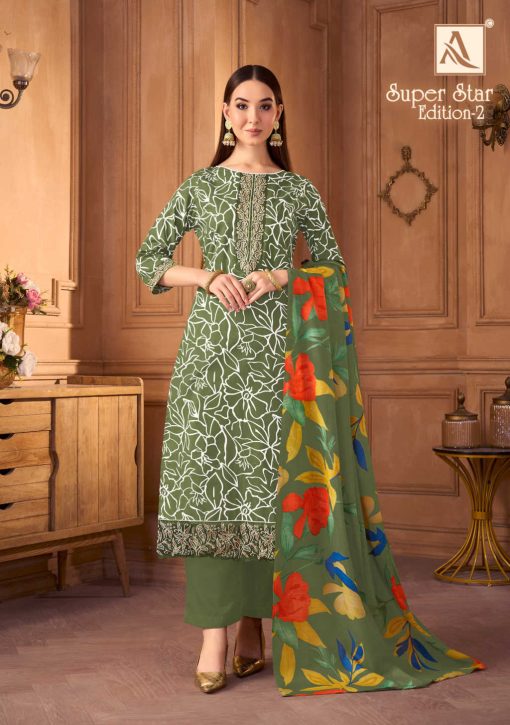 Alok Super Star Vol 2 Cotton Salwar Suit Catalog 6 Pcs 4 510x725 - Alok Super Star Vol 2 Cotton Salwar Suit Catalog 6 Pcs