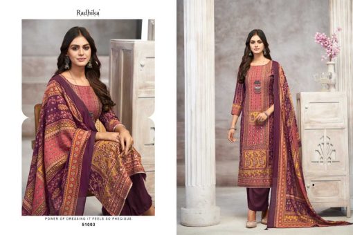 Azara Beauty Silk Muslin Salwar Suit Catalog 4 Pcs 4 510x340 - Azara Beauty Silk Muslin Salwar Suit Catalog 4 Pcs