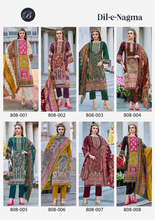 Belliza Dil E Nagma Cotton Salwar Suit Catalog 8 Pcs 16 510x725 - Belliza Dil-E-Nagma Cotton Salwar Suit Catalog 8 Pcs