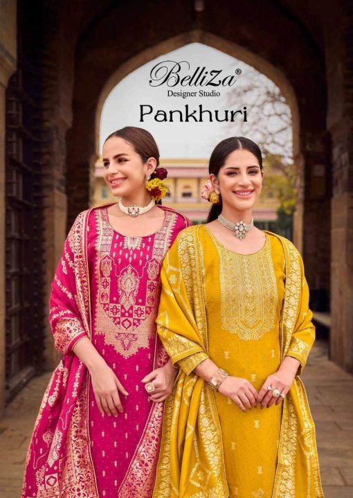 Belliza Pankhuri Viscose Salwar Suit Catalog 6 Pcs 1 510x719 - Belliza Pankhuri Viscose Salwar Suit Catalog 6 Pcs