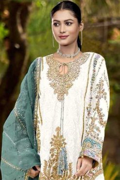 Bilqis B 142 A-B Georgette Salwar Suit Catalog 2 Pcs