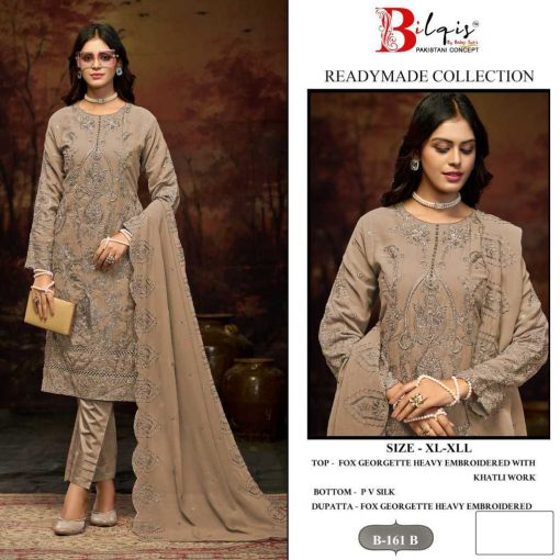 Bilqis B 161 A D Georgette Readymade Salwar Suit Catalog 4 Pcs 2 510x510 - Bilqis B 161 A-D Georgette Readymade Salwar Suit Catalog 4 Pcs