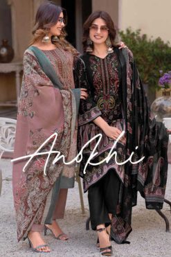 Deepsy Anokhi Cotton Chiffon Salwar Suit Catalog 8 Pcs