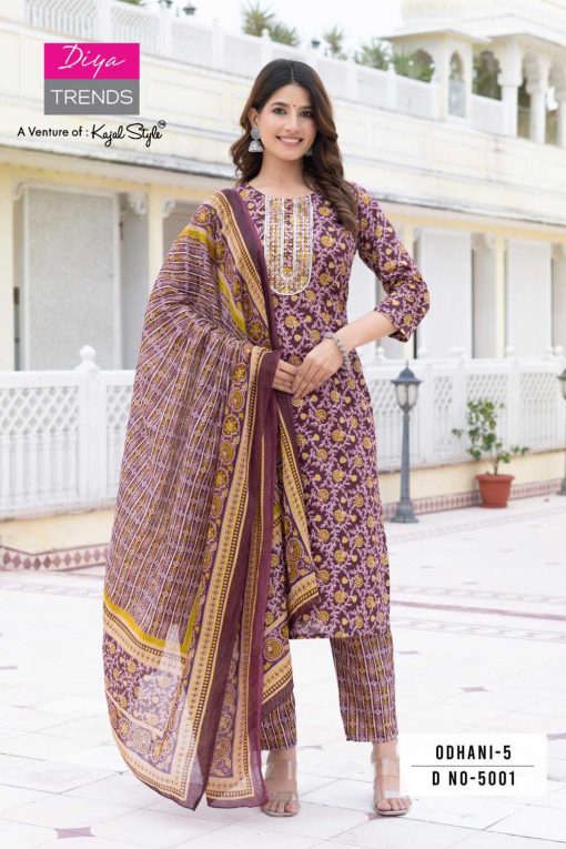 Diya Trends Odhani Vol 5 A by Kajal Style Kurti with Dupatta Bottom Cotton Catalog 8 Pcs 1 510x765 - Diya Trends Odhani Vol 5 A by Kajal Style Kurti with Dupatta Bottom Cotton Catalog 8 Pcs