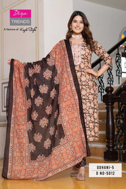 Diya Trends Odhani Vol 5 A by Kajal Style Kurti with Dupatta Bottom Cotton Catalog 8 Pcs 8 510x765 - Diya Trends Odhani Vol 5 A by Kajal Style Kurti with Dupatta Bottom Cotton Catalog 8 Pcs