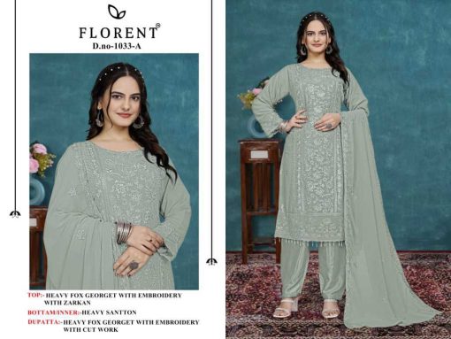 Florent DN 1033 A D Georgette Salwar Suit Catalog 4 Pcs 3 510x383 - Florent DN 1033 A-D Georgette Salwar Suit Catalog 4 Pcs