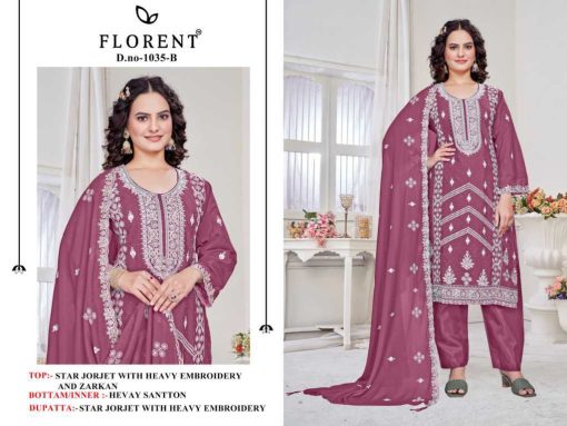 Florent DN 1035 A D Georgette Salwar Suit Catalog 4 Pcs 1 510x383 - Florent DN 1035 A-D Georgette Salwar Suit Catalog 4 Pcs