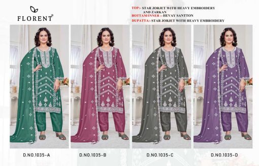 Florent DN 1035 A D Georgette Salwar Suit Catalog 4 Pcs 5 510x328 - Florent DN 1035 A-D Georgette Salwar Suit Catalog 4 Pcs