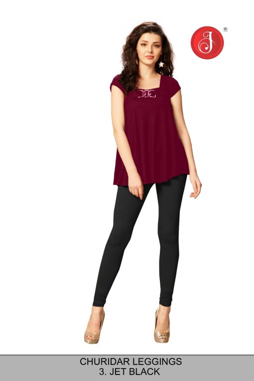 Jelite Cotton Churidar Leggings Wholesale Catalog 8 Pcs 1 510x765 - Jelite Cotton Churidar Leggings Wholesale Catalog 8 Pcs
