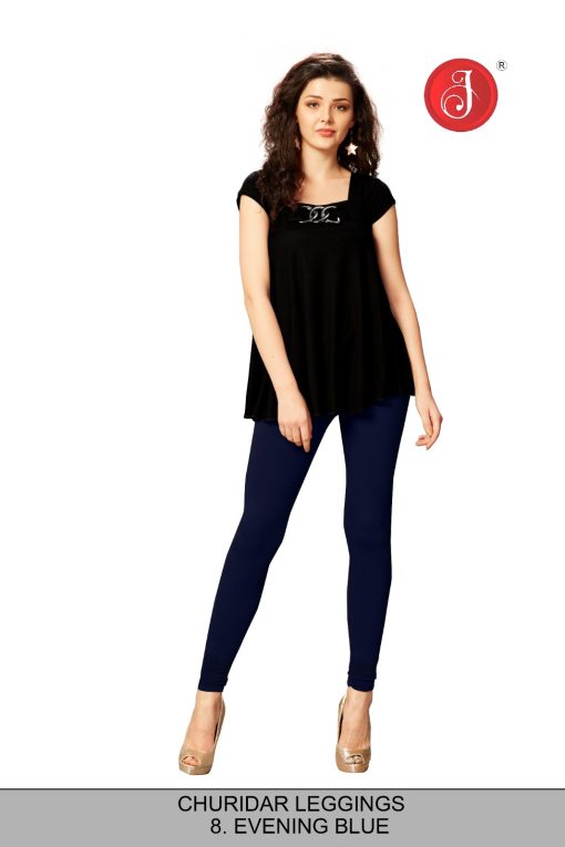 Jelite Cotton Churidar Leggings Wholesale Catalog 8 Pcs 2 510x765 - Jelite Cotton Churidar Leggings Wholesale Catalog 8 Pcs