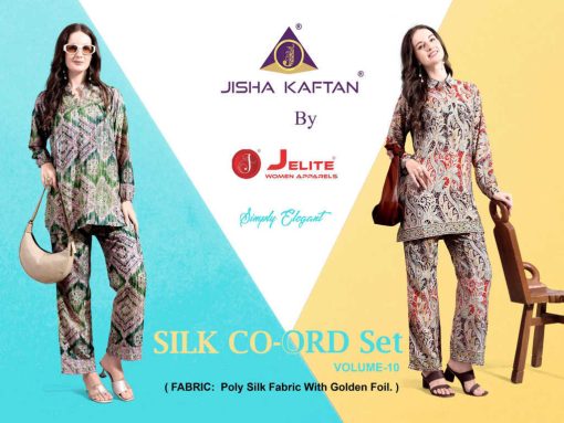 Jisha Silk CO ORD Set Vol 10 Wholesale Catalog 6 Pcs 1 510x383 - Jisha Silk CO ORD Set Vol 10 Wholesale Catalog 6 Pcs