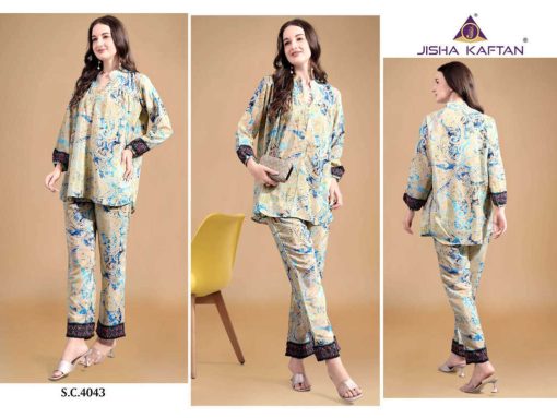 Jisha Silk CO ORD Set Vol 10 Wholesale Catalog 6 Pcs 7 510x383 - Jisha Silk CO ORD Set Vol 10 Wholesale Catalog 6 Pcs