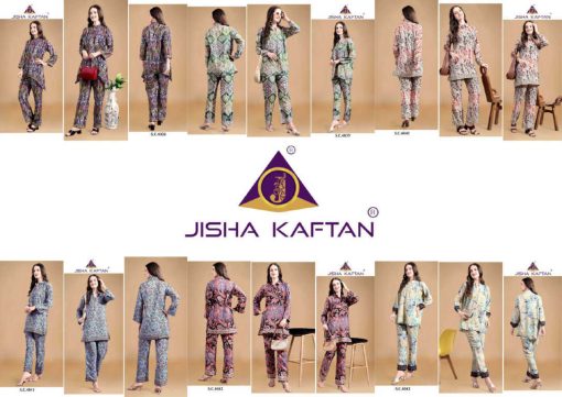 Jisha Silk CO ORD Set Vol 10 Wholesale Catalog 6 Pcs 8 510x361 - Jisha Silk CO ORD Set Vol 10 Wholesale Catalog 6 Pcs