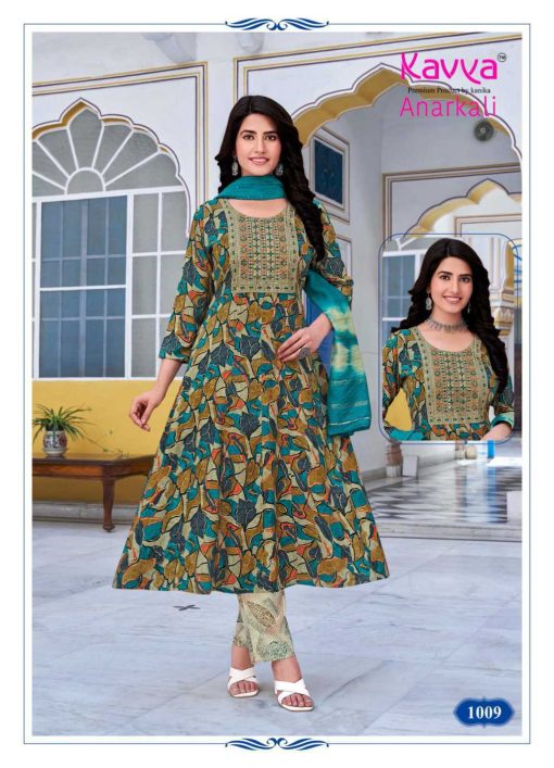 Kavya Anarkali Vol 1 Rayon Readymade Suit Catalog 10 Pcs 10 510x707 - Kavya Anarkali Vol 1 Rayon Readymade Suit Catalog 10 Pcs