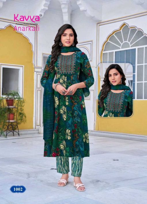 Kavya Anarkali Vol 1 Rayon Readymade Suit Catalog 10 Pcs 3 510x707 - Kavya Anarkali Vol 1 Rayon Readymade Suit Catalog 10 Pcs