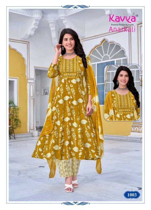 Kavya Anarkali Vol 1 Rayon Readymade Suit Catalog 10 Pcs 4 510x707 - Kavya Anarkali Vol 1 Rayon Readymade Suit Catalog 10 Pcs