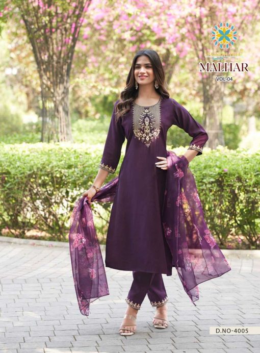 Passion Tree Malhar Vol 4 Kurti with Dupatta Bottom Silk Catalog 8 Pcs 10 510x692 - Passion Tree Malhar Vol 4 Kurti with Dupatta Bottom Silk Catalog 8 Pcs