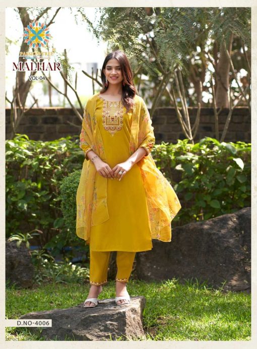 Passion Tree Malhar Vol 4 Kurti with Dupatta Bottom Silk Catalog 8 Pcs 7 510x692 - Passion Tree Malhar Vol 4 Kurti with Dupatta Bottom Silk Catalog 8 Pcs