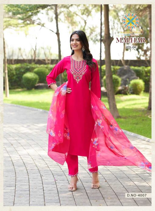 Passion Tree Malhar Vol 4 Kurti with Dupatta Bottom Silk Catalog 8 Pcs 8 510x692 - Passion Tree Malhar Vol 4 Kurti with Dupatta Bottom Silk Catalog 8 Pcs