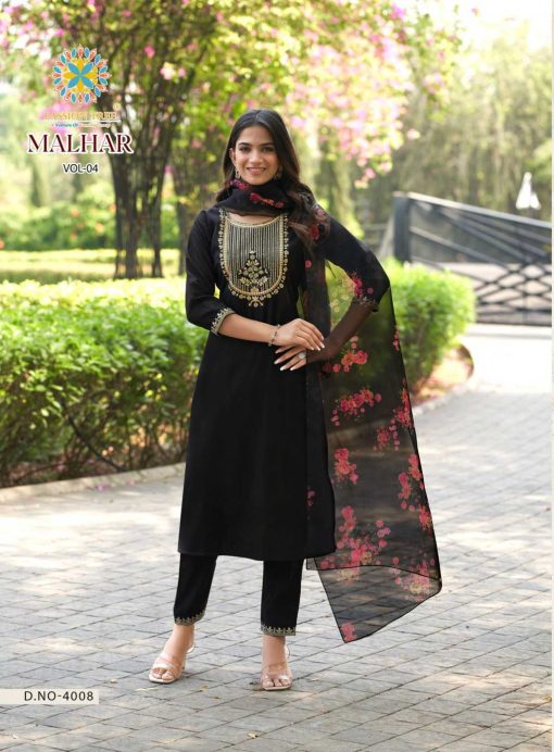 Passion Tree Malhar Vol 4 Kurti with Dupatta Bottom Silk Catalog 8 Pcs 9 510x692 - Passion Tree Malhar Vol 4 Kurti with Dupatta Bottom Silk Catalog 8 Pcs