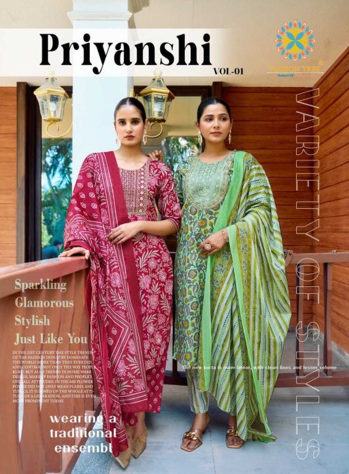 Passion Tree Priyanshi Vol 1 Kurti with Dupatta Bottom Cotton Catalog 8 Pcs 1 510x692 - Passion Tree Priyanshi Vol 1 Kurti with Dupatta Bottom Cotton Catalog 8 Pcs