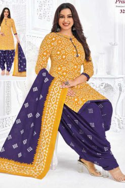 Pranjul Priyanshi Vol 32 A Cotton Readymade Patiyala Suit Catalog 10 Pcs L
