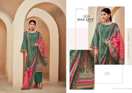Riaz Arts Bin Saeed Vol 6 by Mumtaz Arts Cotton Salwar Suit Catalog 8 Pcs 4 510x360 - Riaz Arts Bin Saeed Vol 6 by Mumtaz Arts Cotton Salwar Suit Catalog 8 Pcs