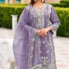 Shree Fabs K 5209 E-H Organza Salwar Suit Catalog 4 Pcs