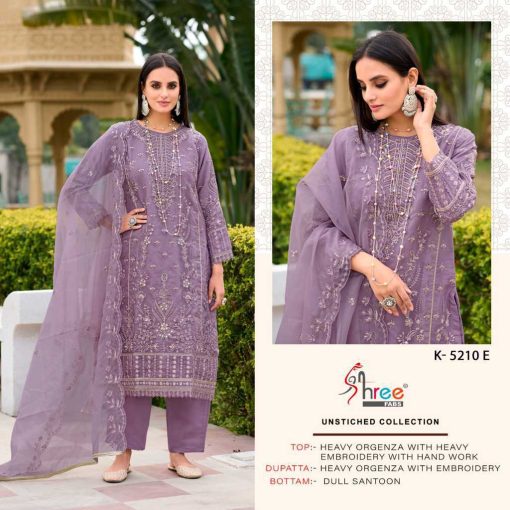 Shree Fabs K 5210 E H Organza Salwar Suit Catalog 4 Pcs 7 510x510 - Shree Fabs K 5210 E-H Organza Salwar Suit Catalog 4 Pcs