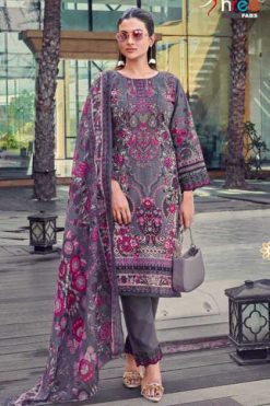 Shree Fabs Khadiza Premium Lawn Collection Cotton Salwar Suit Catalog 8 Pcs