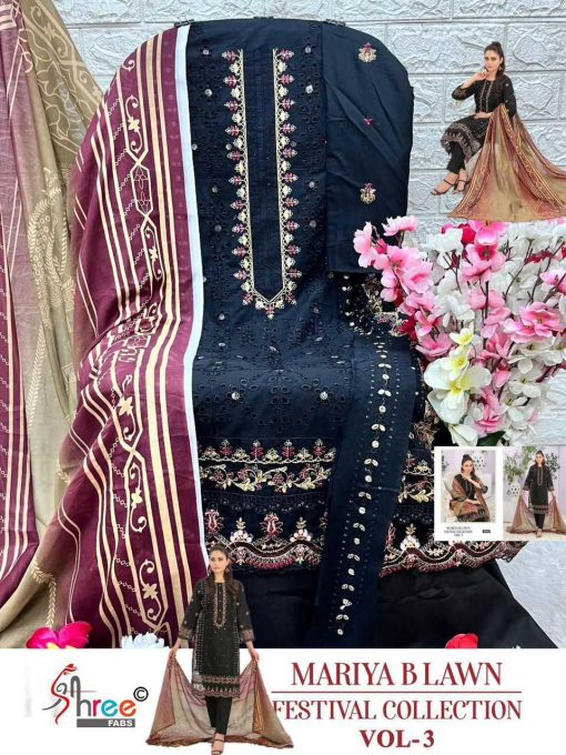 Shree Fabs Mariya B Lawn Festival Collection Vol 3 NX Chiffon Cotton Readymade Salwar Suit Catalog 4 Pcs 11 510x680 - Shree Fabs Mariya B Lawn Festival Collection Vol 3 NX Chiffon Cotton Readymade Salwar Suit Catalog 4 Pcs