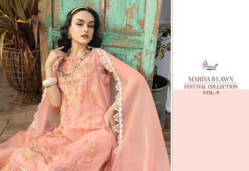 Shree Fabs Mariya B Lawn Festival Collection Vol 9 Cotton Salwar Suit Catalog 6 Pcs 10 510x351 - Shree Fabs Mariya B Lawn Festival Collection Vol 9 Cotton Salwar Suit Catalog 6 Pcs