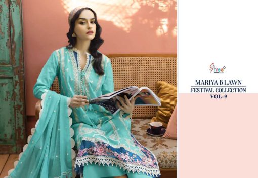 Shree Fabs Mariya B Lawn Festival Collection Vol 9 Cotton Salwar Suit Catalog 6 Pcs 2 510x351 - Shree Fabs Mariya B Lawn Festival Collection Vol 9 Cotton Salwar Suit Catalog 6 Pcs