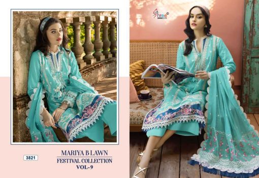 Shree Fabs Mariya B Lawn Festival Collection Vol 9 Cotton Salwar Suit Catalog 6 Pcs 3 510x351 - Shree Fabs Mariya B Lawn Festival Collection Vol 9 Cotton Salwar Suit Catalog 6 Pcs