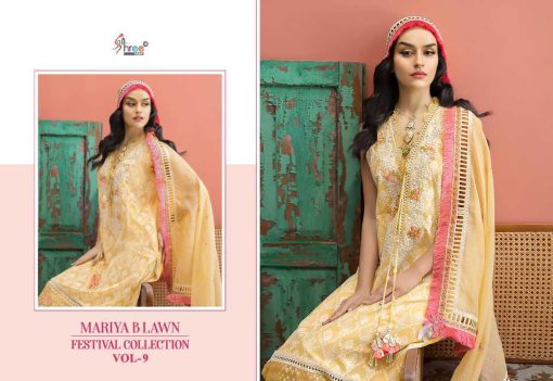 Shree Fabs Mariya B Lawn Festival Collection Vol 9 Cotton Salwar Suit Catalog 6 Pcs 4 510x351 - Shree Fabs Mariya B Lawn Festival Collection Vol 9 Cotton Salwar Suit Catalog 6 Pcs