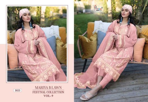 Shree Fabs Mariya B Lawn Festival Collection Vol 9 Cotton Salwar Suit Catalog 6 Pcs 7 510x351 - Shree Fabs Mariya B Lawn Festival Collection Vol 9 Cotton Salwar Suit Catalog 6 Pcs