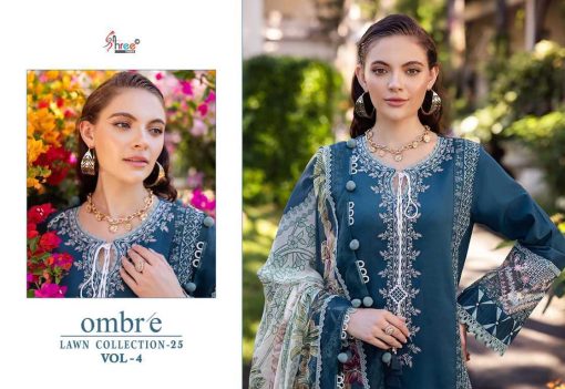 Shree Fabs Ombre Lawn Collection 25 Vol 4 Chiffon Cotton Salwar Suit Catalog 7 Pcs 10 510x351 - Shree Fabs Ombre Lawn Collection 25 Vol 4 Chiffon Cotton Salwar Suit Catalog 7 Pcs