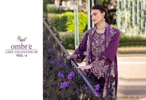 Shree Fabs Ombre Lawn Collection 25 Vol 4 Chiffon Cotton Salwar Suit Catalog 7 Pcs 14 510x351 - Shree Fabs Ombre Lawn Collection 25 Vol 4 Chiffon Cotton Salwar Suit Catalog 7 Pcs