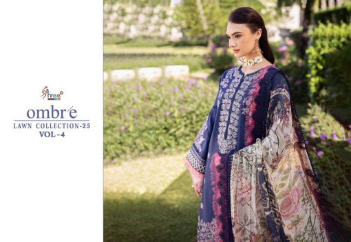 Shree Fabs Ombre Lawn Collection 25 Vol 4 Chiffon Cotton Salwar Suit Catalog 7 Pcs 2 510x351 - Shree Fabs Ombre Lawn Collection 25 Vol 4 Chiffon Cotton Salwar Suit Catalog 7 Pcs