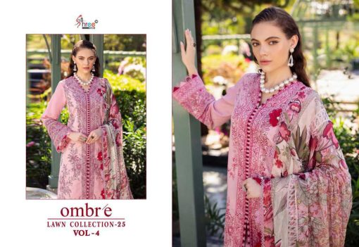 Shree Fabs Ombre Lawn Collection 25 Vol 4 Chiffon Cotton Salwar Suit Catalog 7 Pcs 4 510x351 - Shree Fabs Ombre Lawn Collection 25 Vol 4 Chiffon Cotton Salwar Suit Catalog 7 Pcs
