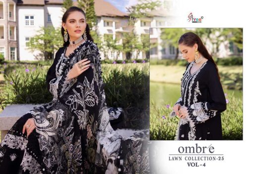 Shree Fabs Ombre Lawn Collection 25 Vol 4 Chiffon Cotton Salwar Suit Catalog 7 Pcs 6 510x351 - Shree Fabs Ombre Lawn Collection 25 Vol 4 Chiffon Cotton Salwar Suit Catalog 7 Pcs