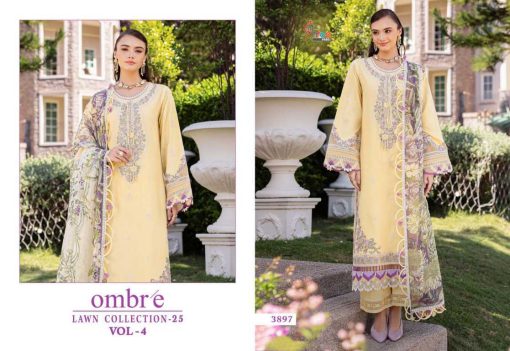 Shree Fabs Ombre Lawn Collection 25 Vol 4 Chiffon Cotton Salwar Suit Catalog 7 Pcs 9 510x351 - Shree Fabs Ombre Lawn Collection 25 Vol 4 Chiffon Cotton Salwar Suit Catalog 7 Pcs