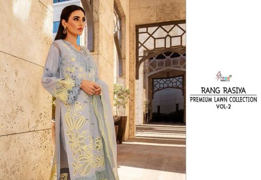 Shree Fabs Premium Lawn Collection 25 Vol 2 Cotton Salwar Suit Catalog 7 Pcs 8 510x351 - Shree Fabs Premium Lawn Collection 25 Vol 2 Cotton Salwar Suit Catalog 7 Pcs