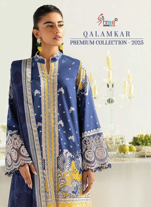 Shree Fabs Qalamkar Premium Collection Vol 25 Chiffon Cotton Salwar Suit Catalog 7 Pcs 1 510x702 - Shree Fabs Qalamkar Premium Collection Vol 20 Chiffon Cotton Salwar Suit Catalog 7 Pcs