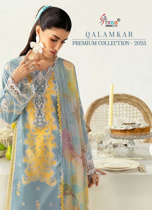 Shree Fabs Qalamkar Premium Collection Vol 25 Chiffon Cotton Salwar Suit Catalog 7 Pcs 2 510x702 - Shree Fabs Qalamkar Premium Collection Vol 20 Chiffon Cotton Salwar Suit Catalog 7 Pcs